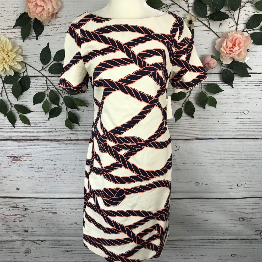 NWT Anthropologie Size 6 Maeve Nautical Bow Back